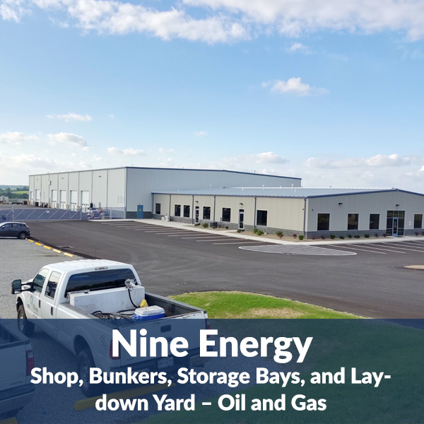 Nine Energy Shop Bunkers Storage Bays and Laydown Yard Oil and Gas-light
