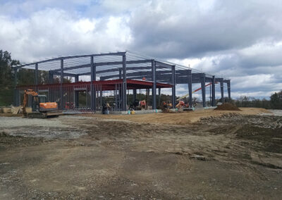 New Belle Construction steel building